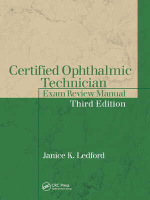 cover image of Certified Ophthalmic Technician Exam Review Manual